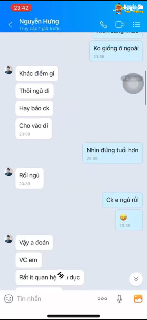 Thanh niên sn 99 bị vợ 2k5 cắm cho quả sừng. Đọc tin nhắn mà nổi hết gai ốc