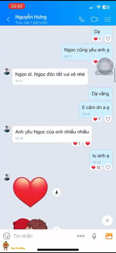 Thanh niên sn 99 bị vợ 2k5 cắm cho quả sừng. Đọc tin nhắn mà nổi hết gai ốc