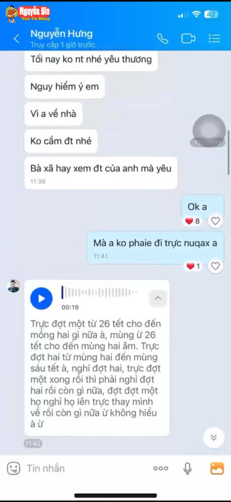 Thanh niên sn 99 bị vợ 2k5 cắm cho quả sừng. Đọc tin nhắn mà nổi hết gai ốc