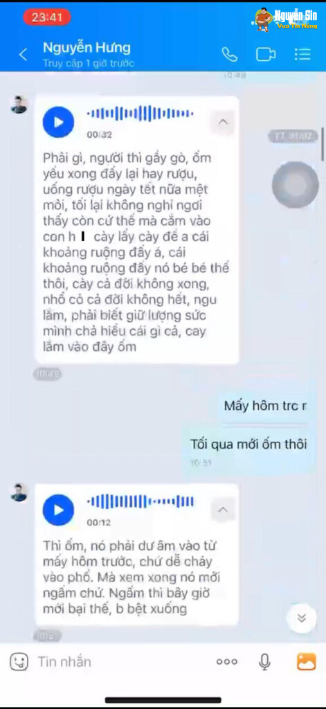 Thanh niên sn 99 bị vợ 2k5 cắm cho quả sừng. Đọc tin nhắn mà nổi hết gai ốc