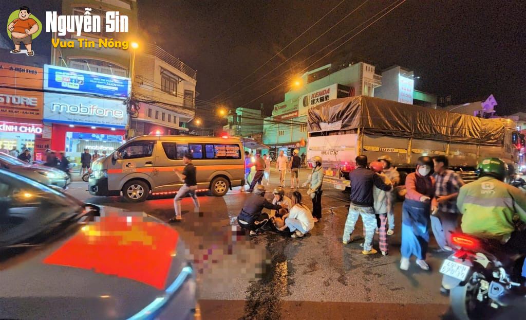Bảo Lộc, Lâm Đồng: Xe tải varcham với xe máy, người đàn ông m/ất 2 chân