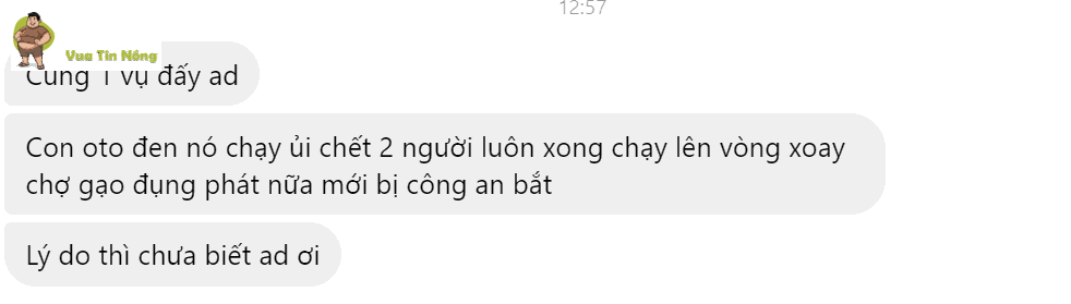 Chợ Gạo – Tiền Giang: ô tô t:/ông hàng loạt người sau đó bỏ chạy khỏi hiện trường