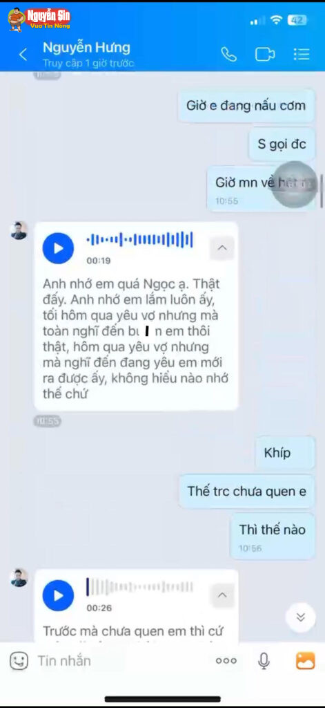 Thanh niên sn 99 bị vợ 2k5 cắm cho quả sừng. Đọc tin nhắn mà nổi hết gai ốc