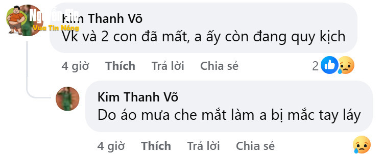 Hậu Giang: Vcham với xe cont, 3 mẹ con tv, chồng nguy kịch