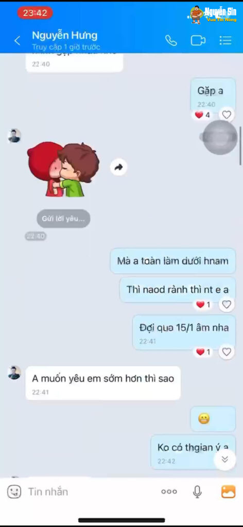 Thanh niên sn 99 bị vợ 2k5 cắm cho quả sừng. Đọc tin nhắn mà nổi hết gai ốc