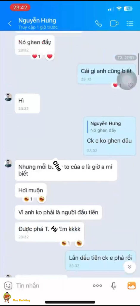 Thanh niên sn 99 bị vợ 2k5 cắm cho quả sừng. Đọc tin nhắn mà nổi hết gai ốc