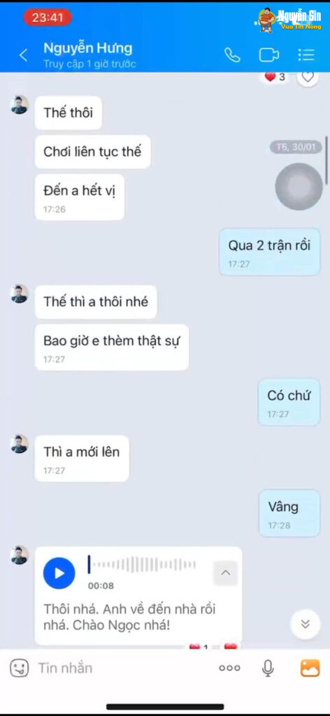 Thanh niên sn 99 bị vợ 2k5 cắm cho quả sừng. Đọc tin nhắn mà nổi hết gai ốc