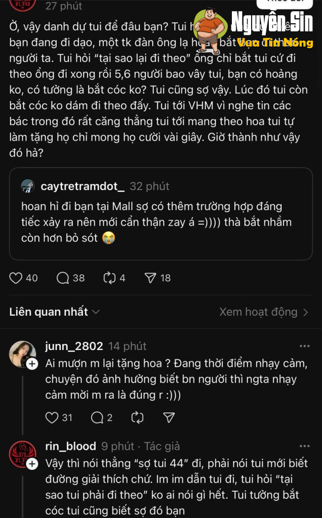 Vụ vạn hạnh mall nè