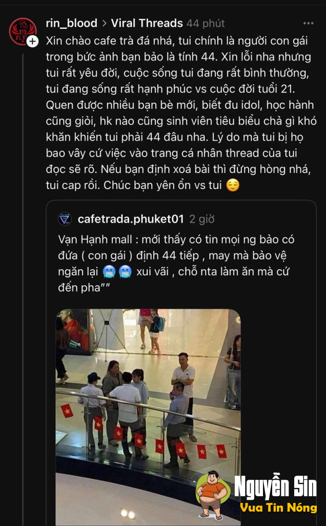 Vụ vạn hạnh mall nè