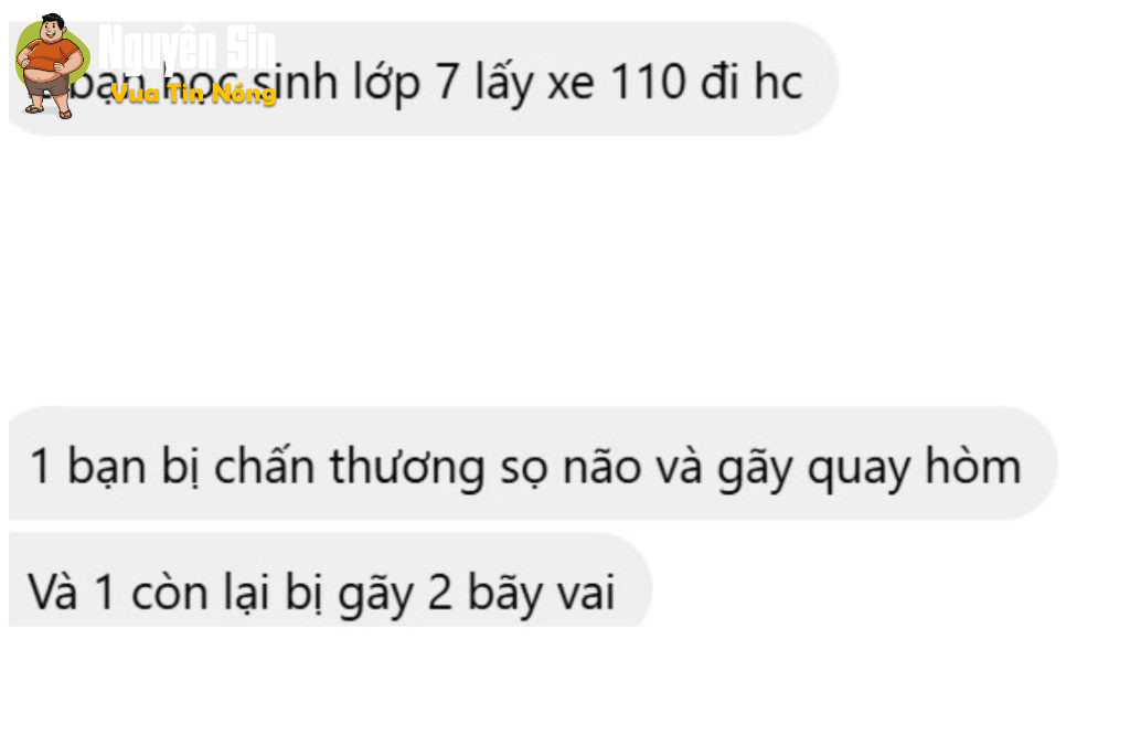 Quãng Ngãi: Nghe bảo 2 cháu lớp 7 lấy xe máy đi học…