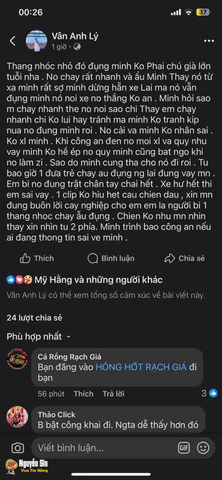 (Góc nhìn khác) Nghèo nó hay xui lắm, anh kia va chạm với ông chú lái xe SH và..