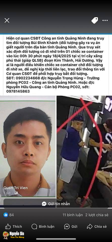 Thông tin thêm về vụ việc truy nã kẻ buôn ma túy nổ súng vào công an, đã có chiến sĩ hy sinh
