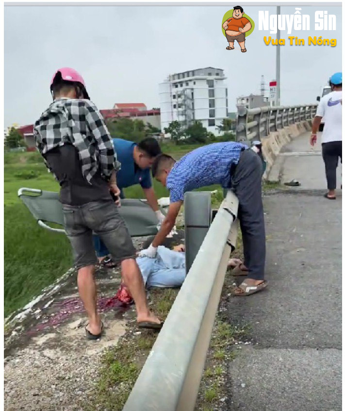 TNGT nghiêm trọng gần cầu Bình Than, Bắc Ninh