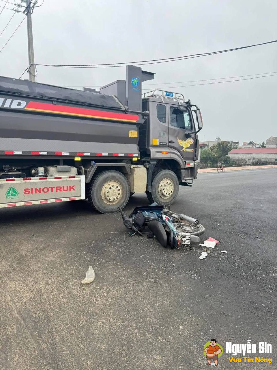 Ngã Tư Quỳnh Mỹ – Quỳnh Phụ – Thái Bình: Mong 2 ông cháu tai qua nạn khỏi