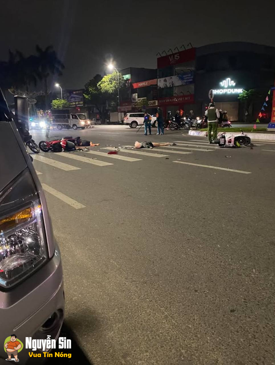 Báo con tông cô bé co giật luôn, còn mình thì bị gãy tay trên đường Điện Biên Phủ – ĐÀ NẴNG rạng sáng nay