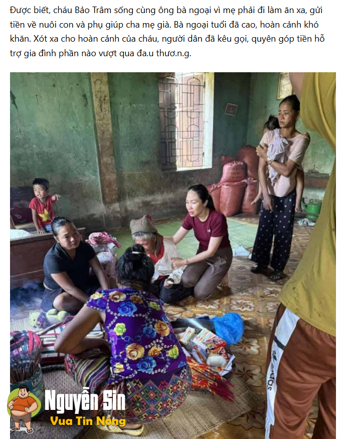 Nghệ An : b3′ g@j’ 4t bj trâu húc tv thương tâm