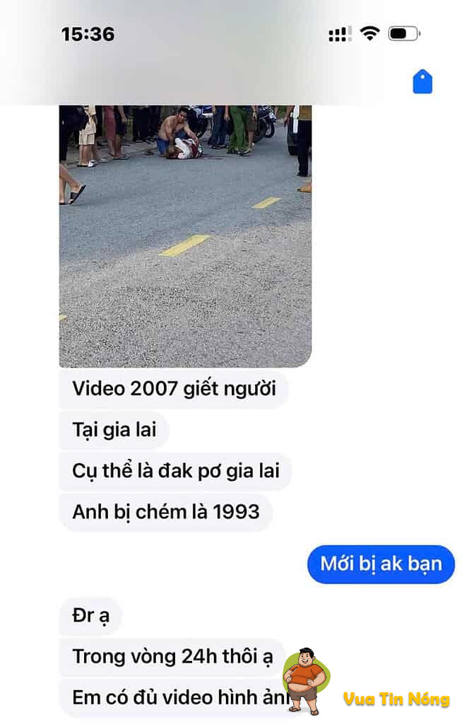 Gia Lai: 1 thanh njen bị 🔪 tv