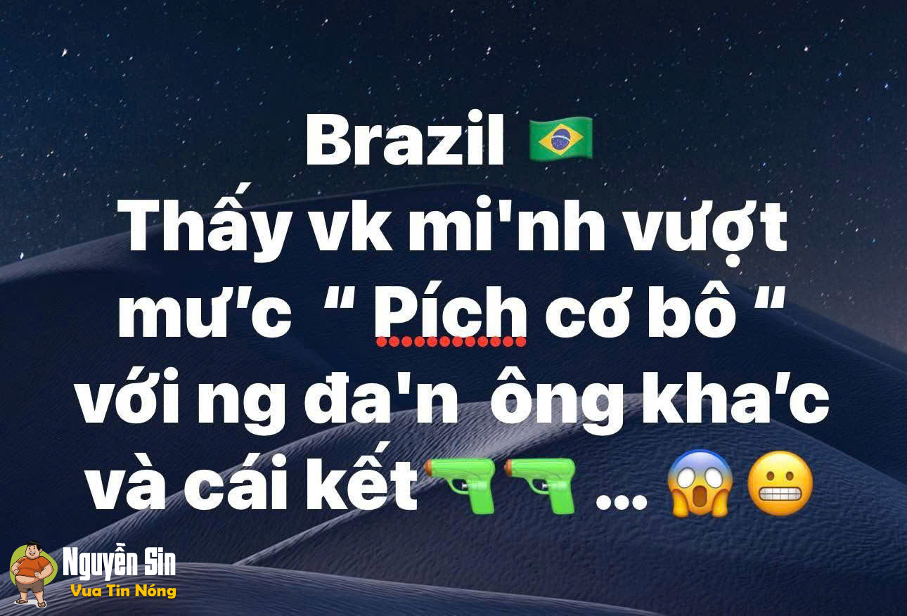 Brazil, như tổ ông luôn