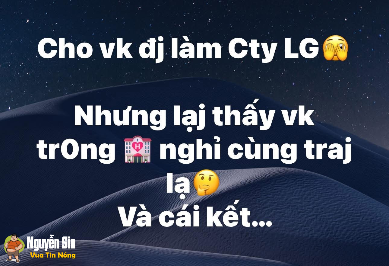 Cho vợ đi làm ở Công ty LG