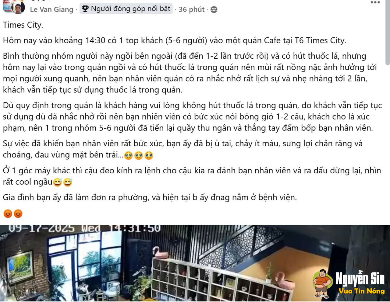 tổng tài VN, ra lệnh cho đa`n em tương tác nv quán CF