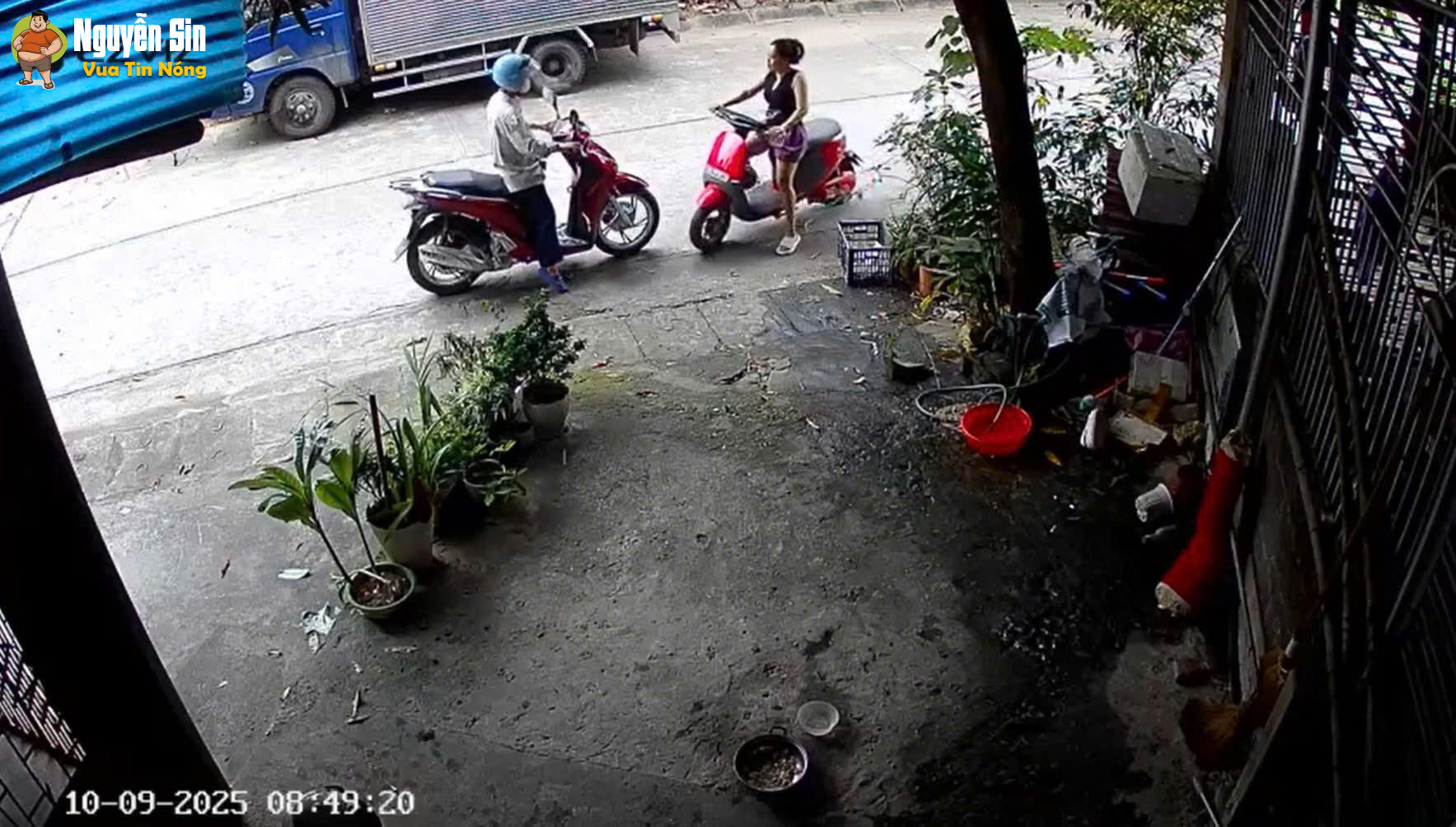 Tuyên Quang: đường Nguyễn Bình Khiêm từ cổng trường THCS Bình Thuận xuất hiện biến thái