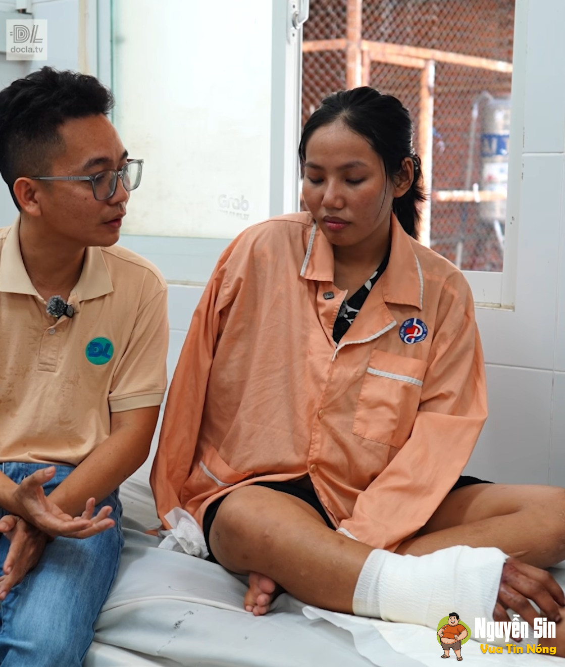 Các bác sĩ đã ghép tạm bàn tay vào chân Các bác sĩ đã ghép tạm bàn tay vào chân
