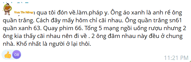 Nhậu say mâu thuẫn 1 người bị đ@m còn 1ng ất ơ lại ngồi đó quay