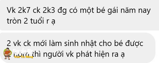 Drama ck với be3 bị vk phát hiện.. nghe như “ống nước” bị vỡ mạnh :))