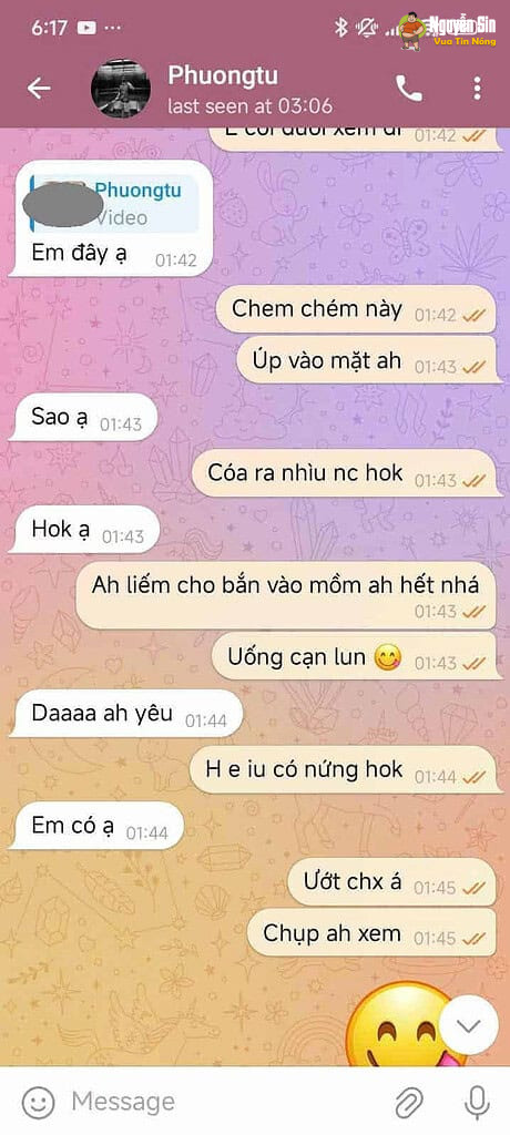Drama ck với be3 bị vk phát hiện.. nghe như “ống nước” bị vỡ mạnh :))