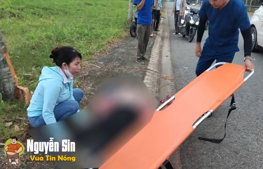 Nữ công nhân tự t.ô.n.g vào gốc cây, be bet’