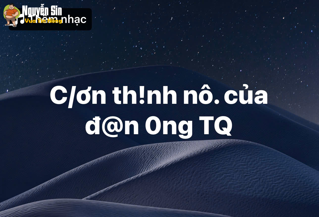 TQ c0n thinh n0.
