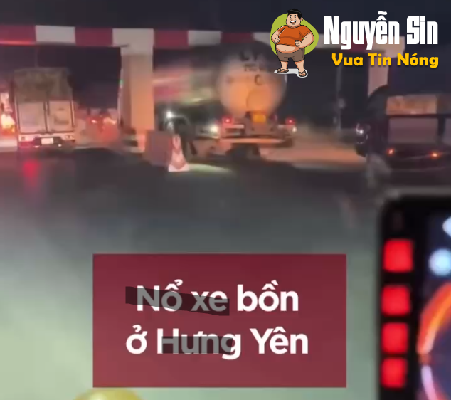 Khinh hoàng n-ổ xe bồn cầu ở Hưng Yên