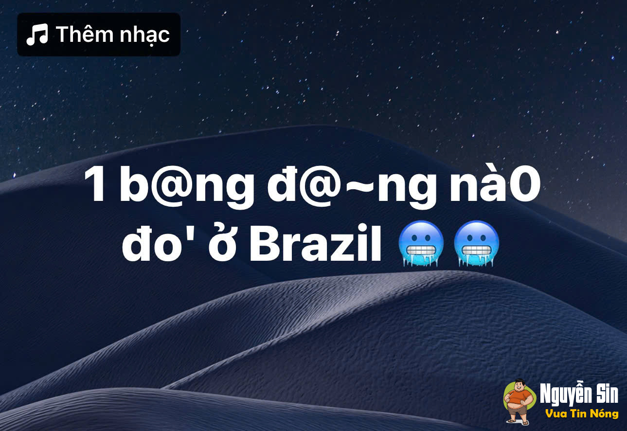 b@ng đ@ng ở Brazil.