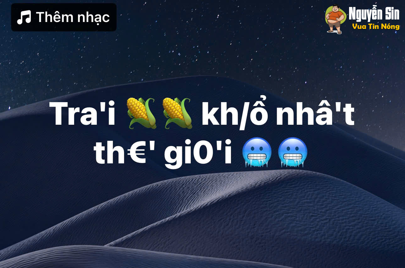 trái ng0 khổ nhâ’t thegioi.