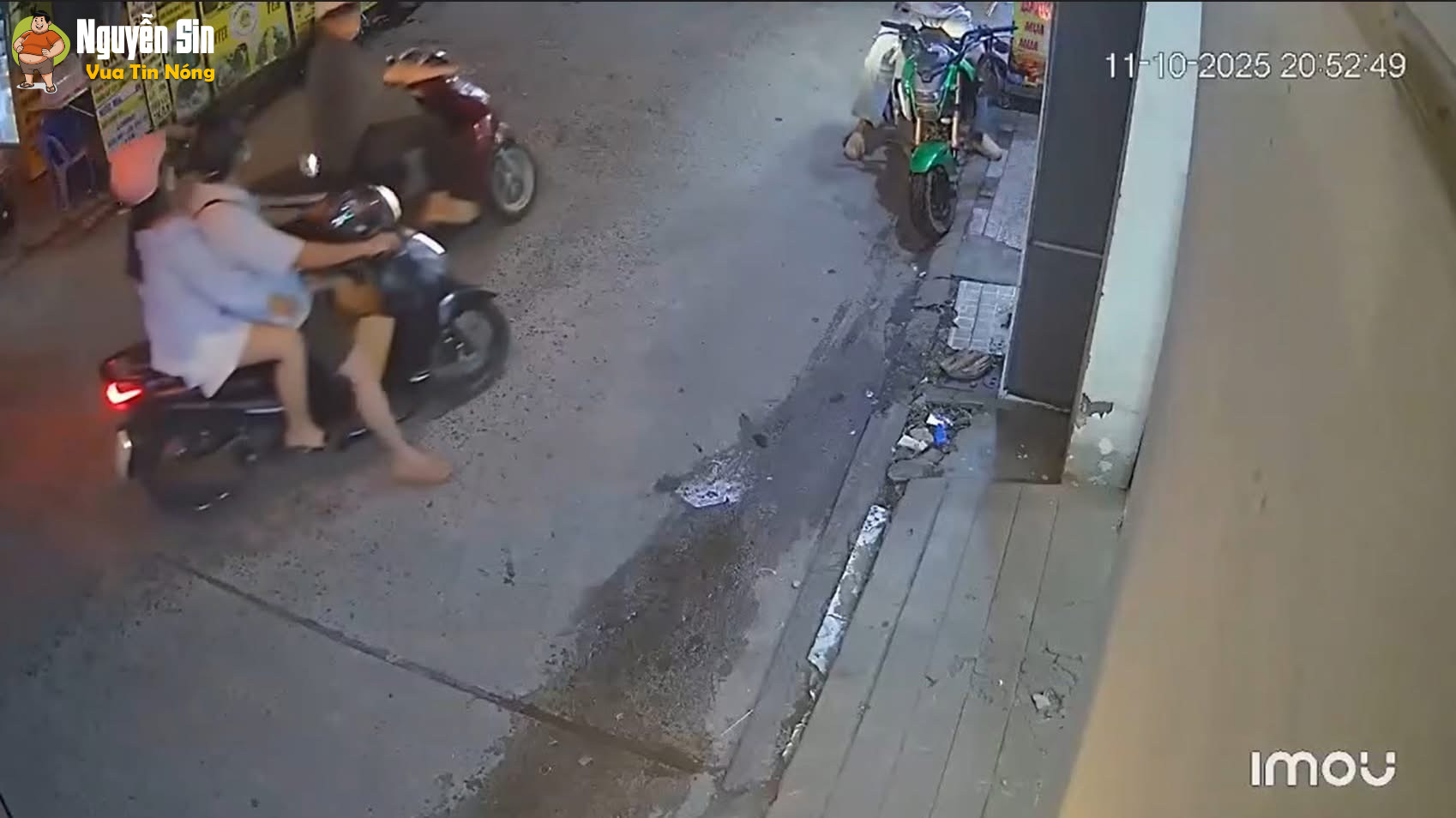CẦN THƠ : tại đường 3-2 quệt nhẹ nhau chút mà thanh niên kia theo vào ngõ tương tác
