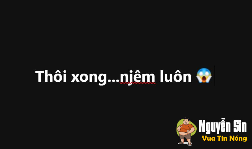 Thôi xong,niệm luôn,