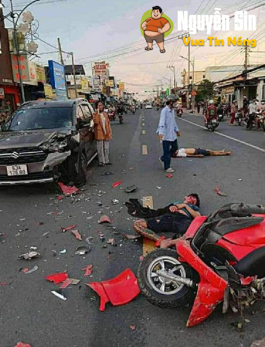 ❗️Cái Bè – Đồng Tháp: Đi ngược chiều, phóng nhanh, không đội mũ bảo hiểm và cái kết