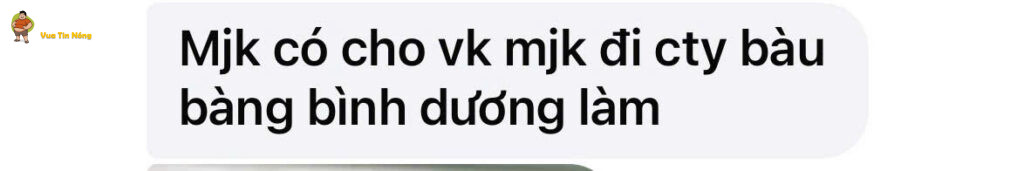 Bàu Bàng, Bình Dương: vk đi làm cty bỏ ck con theo trzai