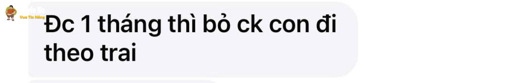 Bàu Bàng, Bình Dương: vk đi làm cty bỏ ck con theo trzai