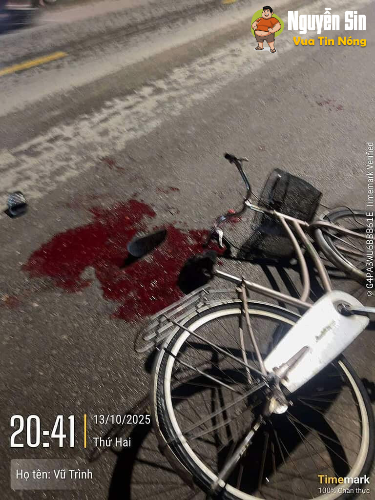 Vụ tngt ở Ba Vì tối qua, cháu bé va chạm xe ben, xe ben đã bỏ chạy