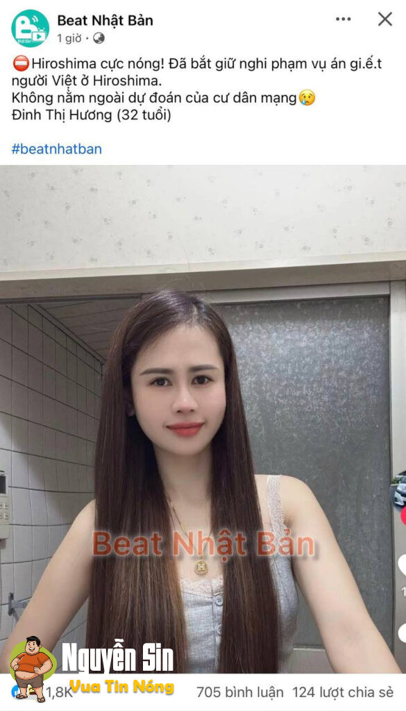 Hiroshima : Video Đinh Thị Hương 32 tuổi bị cảnh sát Nhật bắt về đồn.