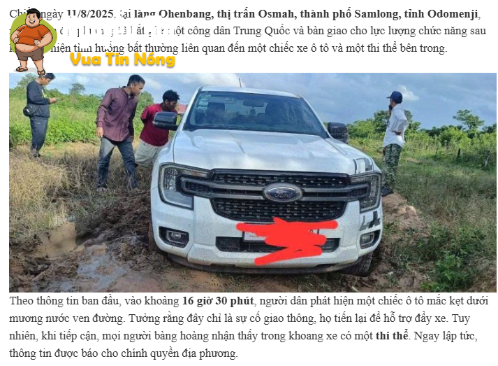 Nghi án gje’t ng` chấn động tại Cam