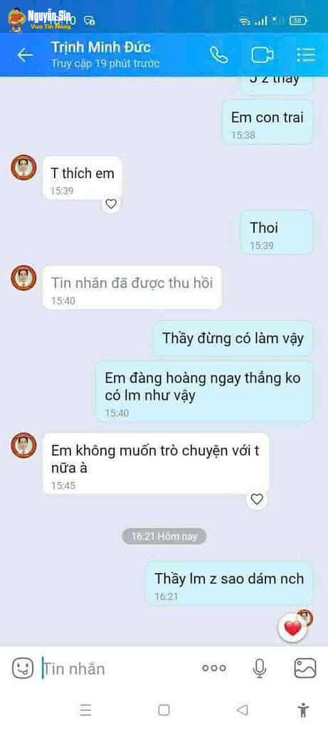 Ôi…full đoạn tjn nha’n của 1 thầy giáo với hs Ôi…full đoạn tjn nha’n của 1 thầy giáo với hs