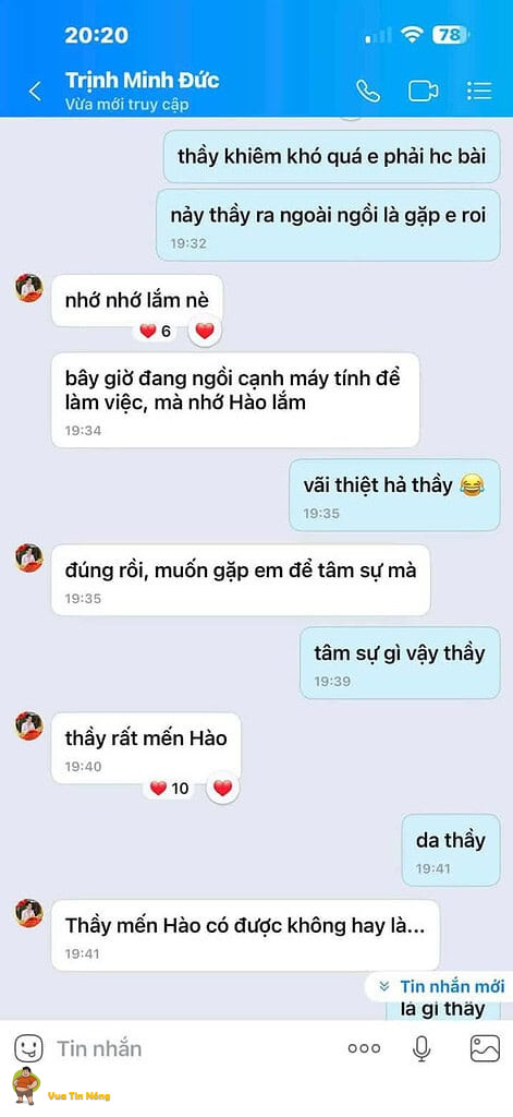 Ôi…full đoạn tjn nha’n của 1 thầy giáo với hs Ôi…full đoạn tjn nha’n của 1 thầy giáo với hs