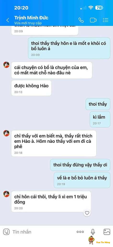 Ôi…full đoạn tjn nha’n của 1 thầy giáo với hs Ôi…full đoạn tjn nha’n của 1 thầy giáo với hs