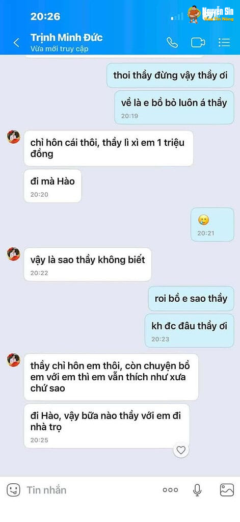 Ôi…full đoạn tjn nha’n của 1 thầy giáo với hs Ôi…full đoạn tjn nha’n của 1 thầy giáo với hs