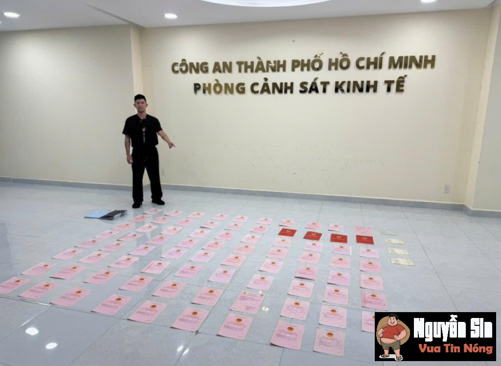 Khủng khiếp khám xét nhà Ngân 98 thu giữ cắt sắt chứa 80 sổ đỏ.. Khủng khiếp khám xét nhà Ngân 98 thu giữ cắt sắt chứa 80 sổ đỏ..