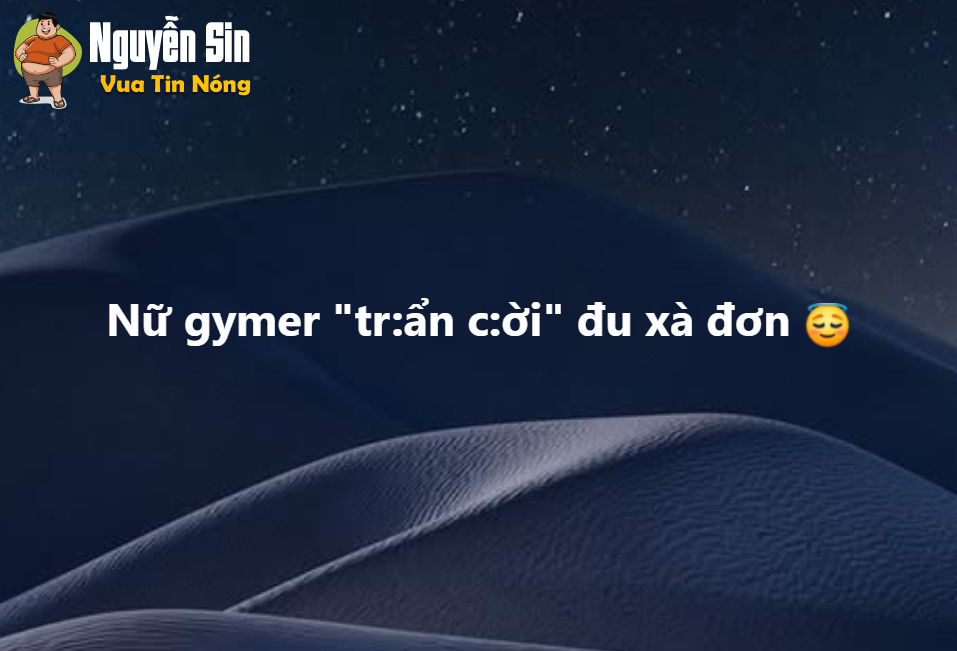 Nữ gymer sở hữu phong cách “độc lạ” không giống ai