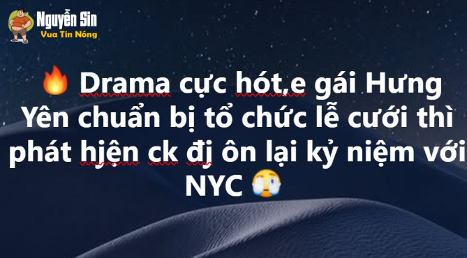 Drama cực hót,e gái Hưng Yên chuẩn bị tổ chức lễ cưới thì phát hiện ck lén lút ôn lại kỷ niệm với người yêu cũ