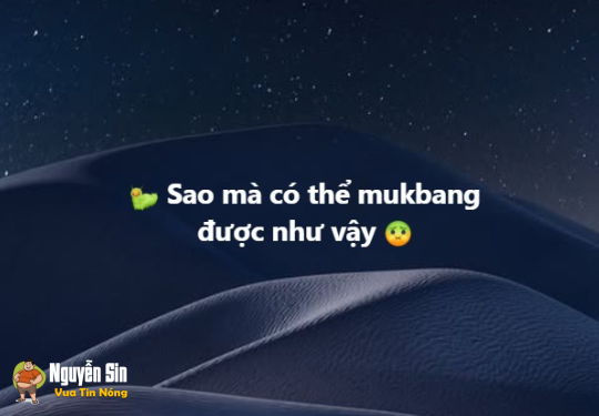 Sao có thể mukbang 🐛được như vậy 🤢